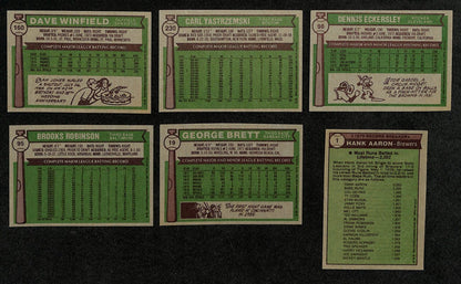1976 Topps Baseball W/Traded Complete Set Brett