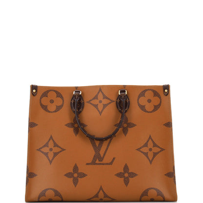 Louis Vuitton Onthego Tote Reverse Monogram Giant Gm