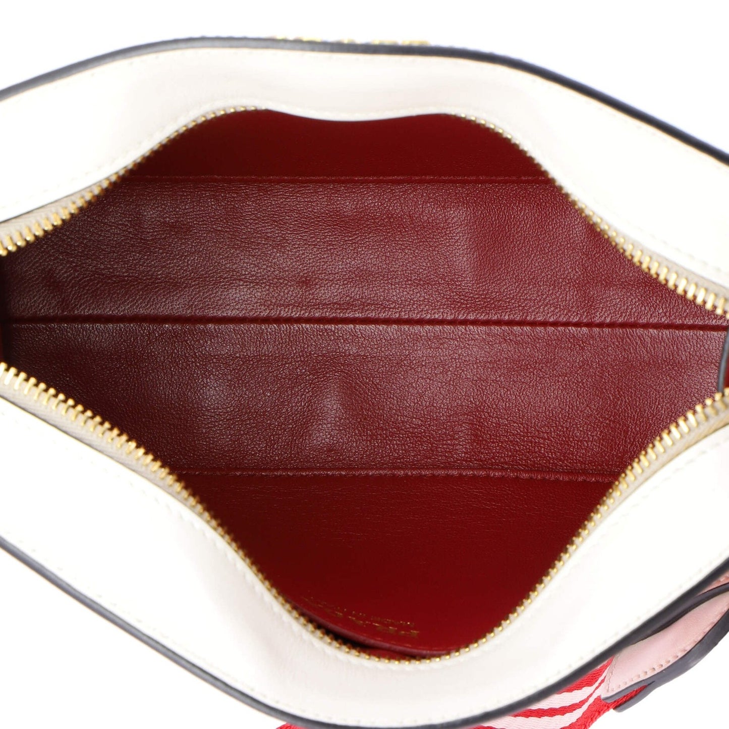 Prada Bibliotheque Crossbody Printed Saffiano Leather Small