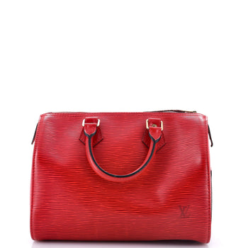 Louis Vuitton Speedy Handbag Epi Leather 25