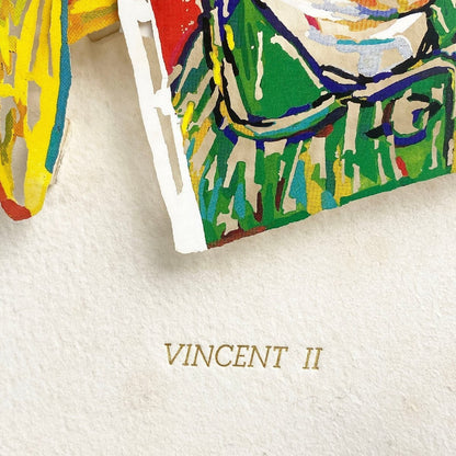 Gerstein David "Vincent Van Gogh II" Papercut 3D Papercut Print
