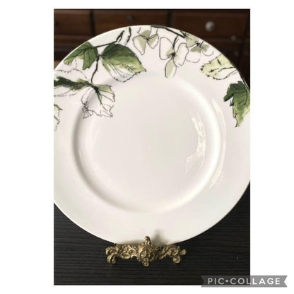Tableware Wedgwood Vera Wang Floral Leaf Plate 27cm Set of 2 Elegant Bone China