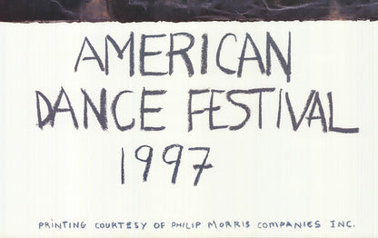 Jennifer Bartlett American Dance Festival " Offset Lithograph