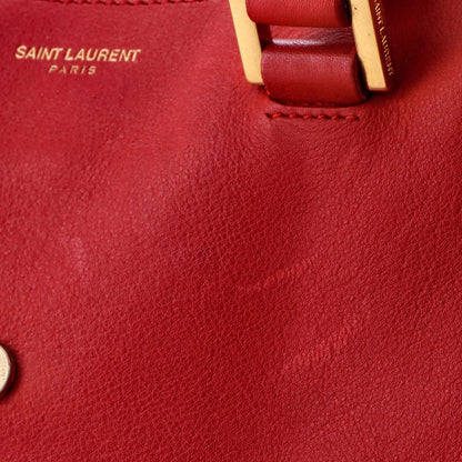 Saint Laurent Classic Y Cabas Leather Small