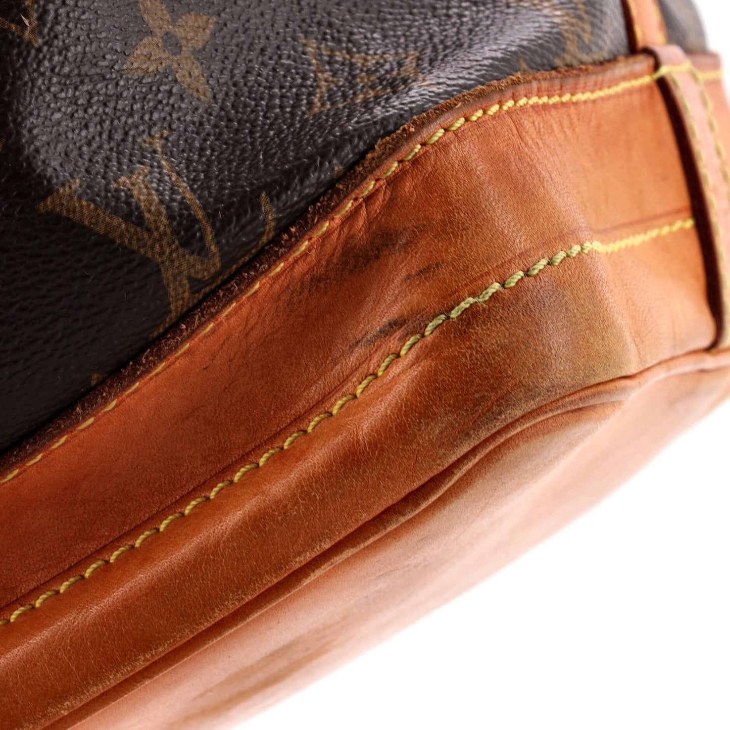 Louis Vuitton Noe Handbag Monogram Canvas Large