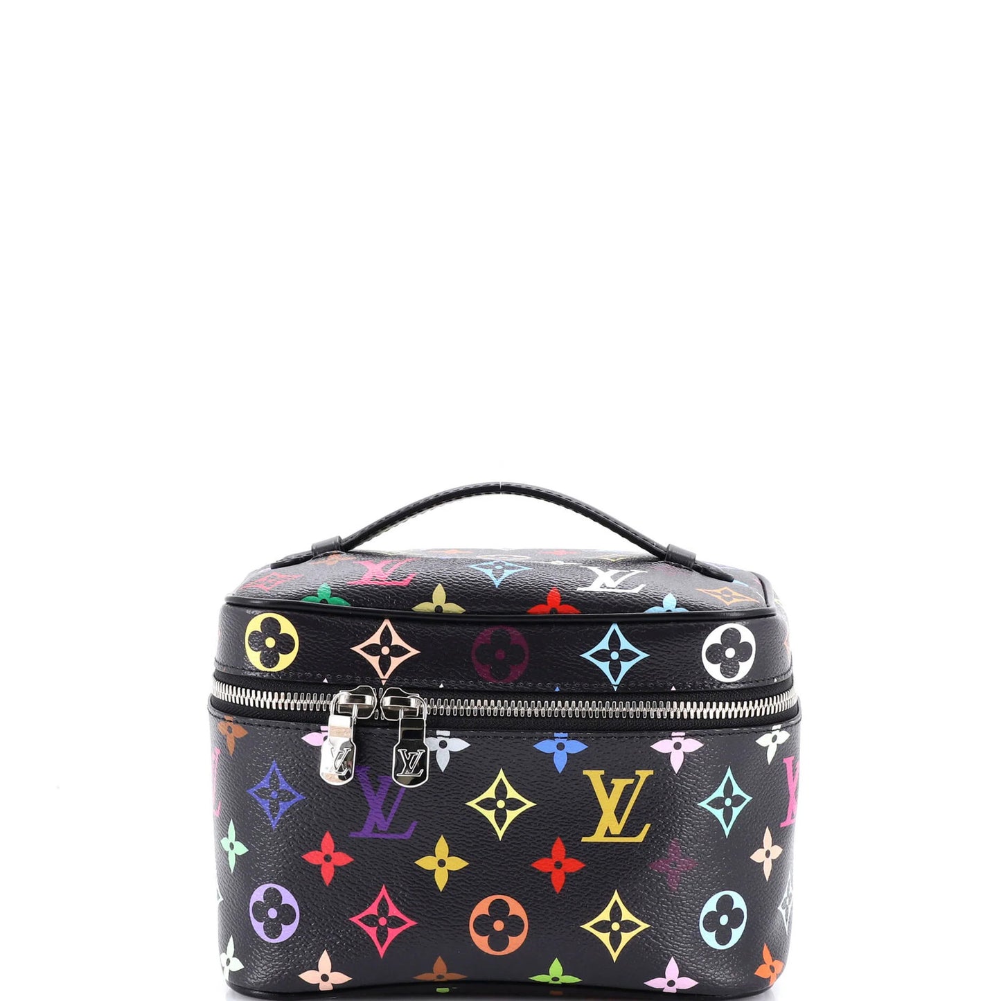 Louis Vuitton X Takashi Murakami Nice Vanity Case Monogram Multicolor Mini