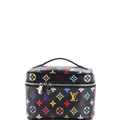 Louis Vuitton X Takashi Murakami Nice Vanity Case Monogram Multicolor Mini
