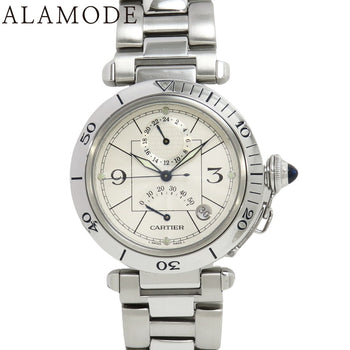 Cartier Pasha 38 Gmt Power Reserve W31037H3