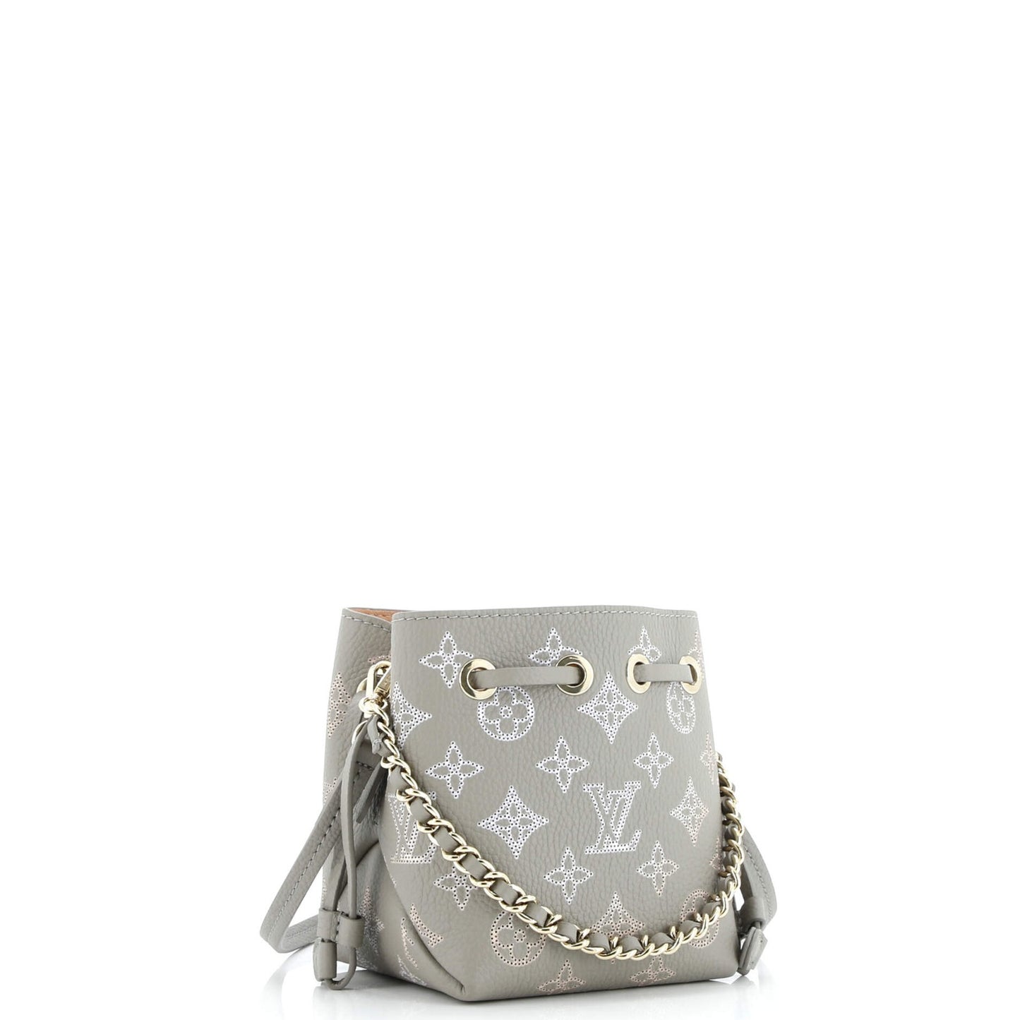 Louis Vuitton Bella Bucket Bag Flight Mode Mahina Leather Pico