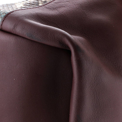 Chloe Baylee Satchel Python Small