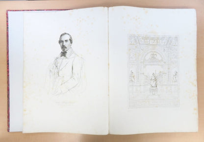 Edifices De Rome Moderne By Paul Marie Letarouilly - Complete 3 Volume Set 1874