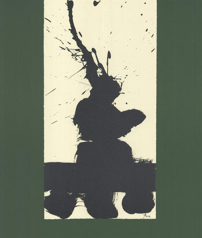 Robert Motherwell Sculpture '76 " Lithograph