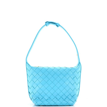 Bottega Veneta Wallace Shoulder Bag Intrecciato Nappa Candy