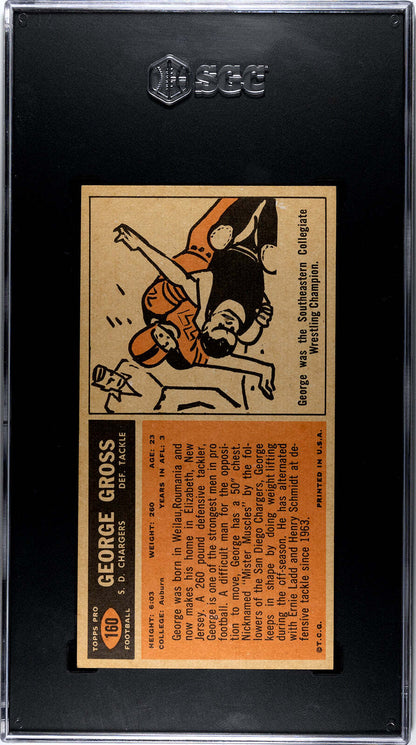 George Gross 1965 Topps #160 SGC 7