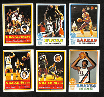 1973-74 Topps Basketball Complete Set (264)