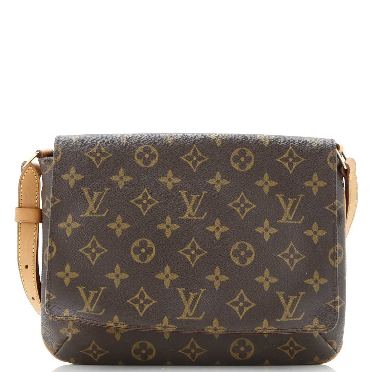 Louis Vuitton Musette Tango Handbag Monogram Canvas