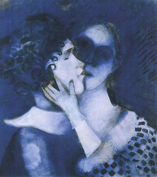 Marc Chagall Blue Lovers 