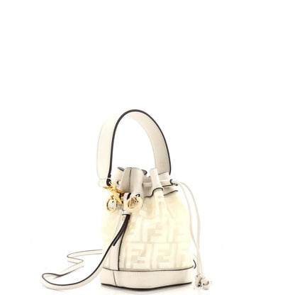 Fendi Mon Tresor Bucket Bag Zucca Pu Mini