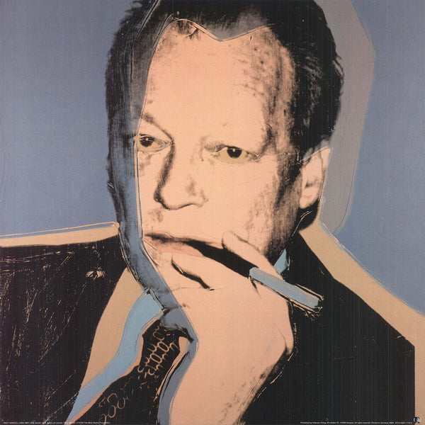 Andy Warhol Willy Brandt 