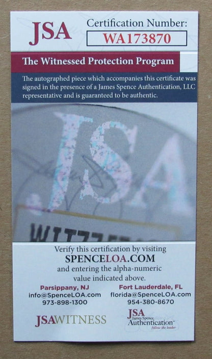 Marcus Allen Autographed 11X14 Photo Penn State Framed Jsa 181300