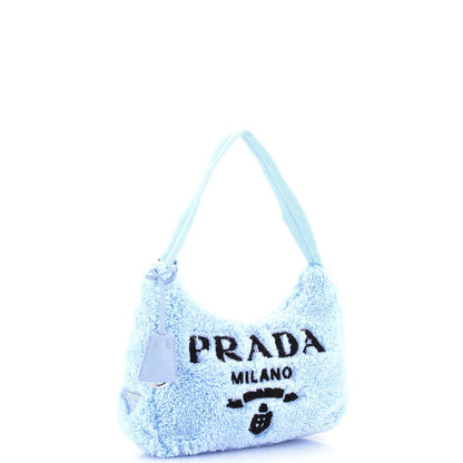 Prada Re-Edition 2000 Hobo Terry Cloth Mini