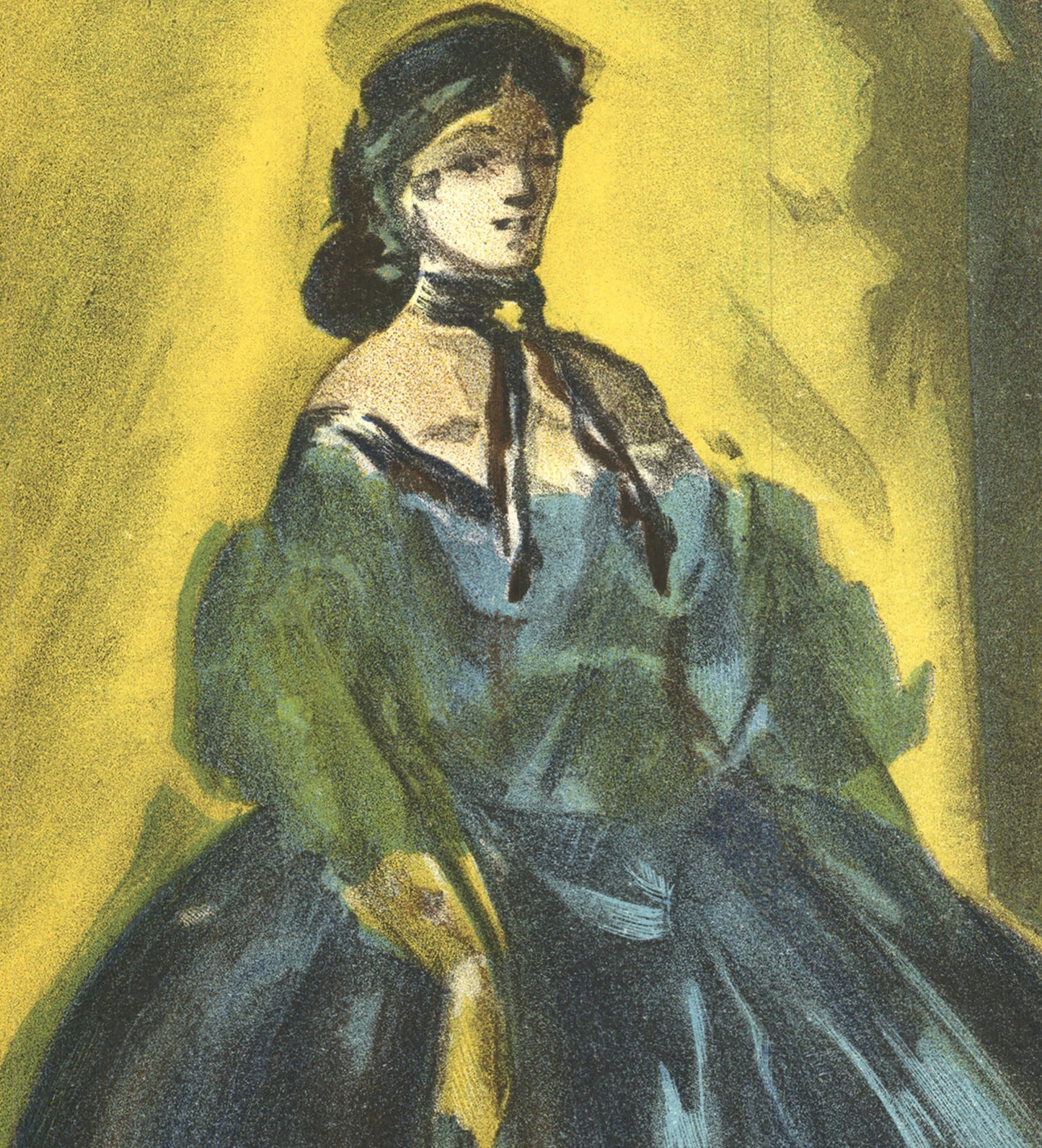 Lena Leclercq Les Femmes Dans L'Atelier Ii " Lithograph Vintage