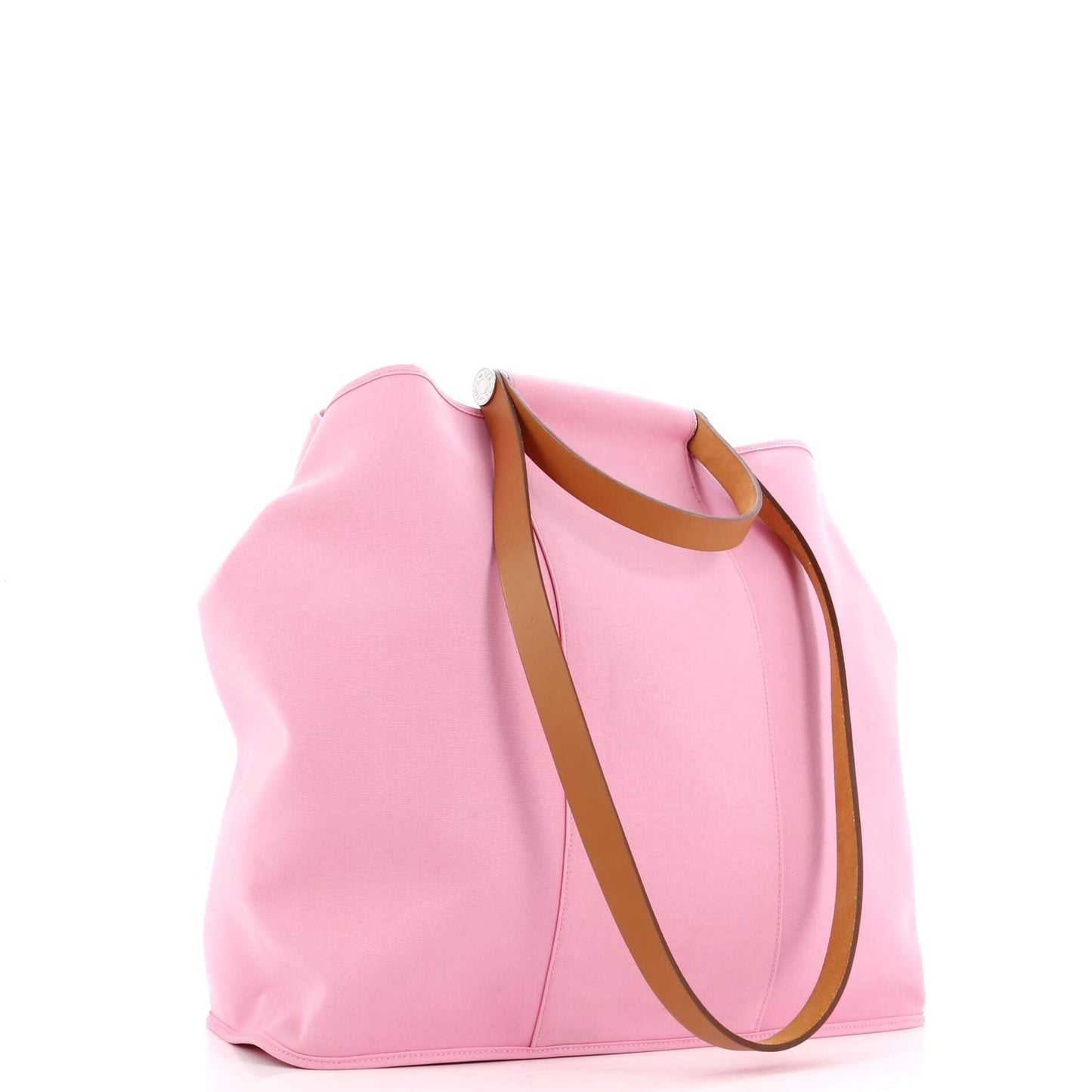 Hermes Cabag Elan Toile And Leather 39