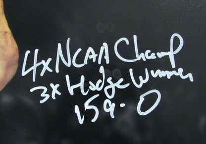 Cael Sanderson Signed/Inscribed 16X20 Photo Iowa State Wrestling Jsa 193156