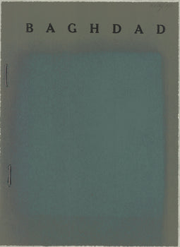 R.B. Kitaj Baghdad Signed 