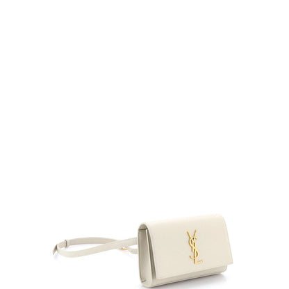 Saint Laurent Classic Monogram Kate Belt Bag Leather
