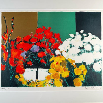 Jean Claude Allenbach Lithograph Print Gladiolus