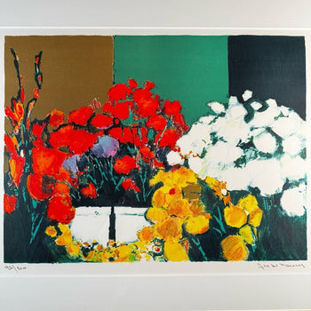Jean Claude Allenbach Lithograph Print Gladiolus