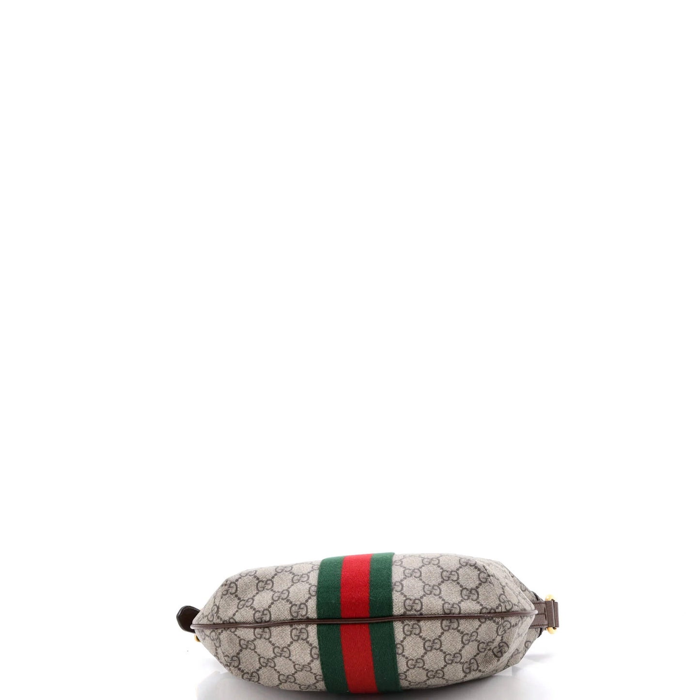 Gucci Ophidia Half Moon Hobo Gg Coated Canvas Small