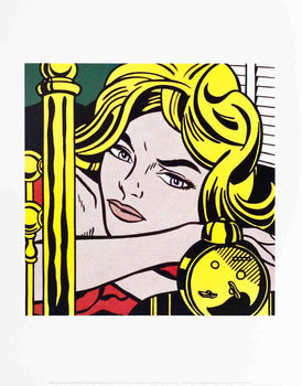 Roy Lichtenstein Blonde Waiting 