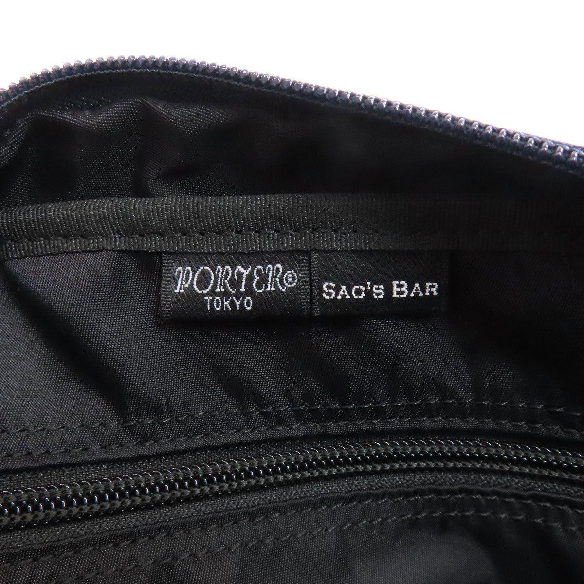 Nylon PORTER logo body bag