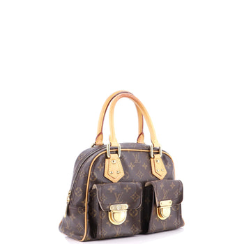 Louis Vuitton Manhattan Handbag Monogram Canvas Pm