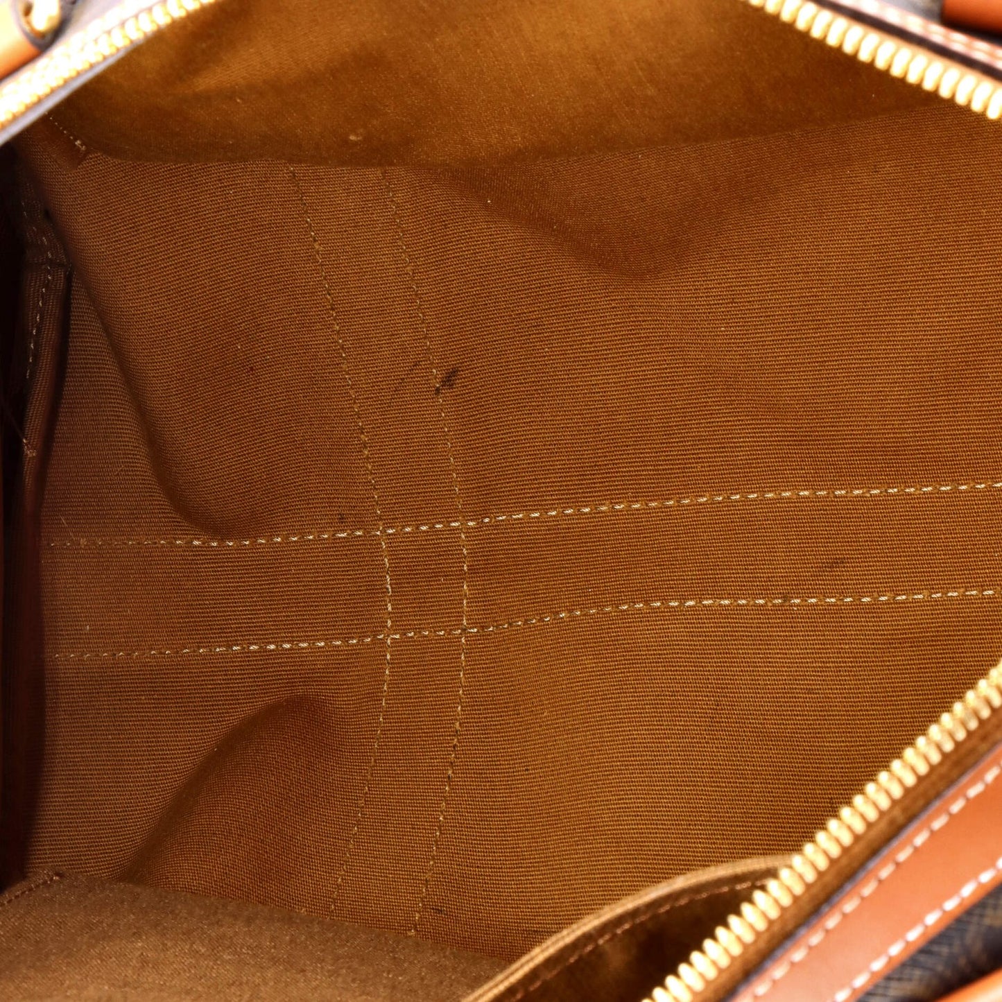 Celine Boston Bag Triomphe Coated Canvas Medium