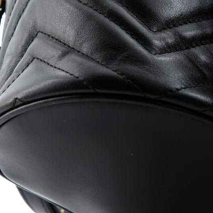 Gucci Gg Marmont Vanity Backpack Matelasse Leather Mini