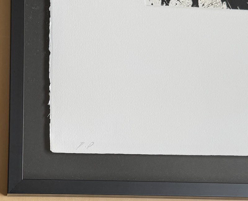 Framed Rare Sam Francis 1982 Original Aquatint Print ED T.P SFE-600 Signed