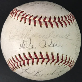 1970S St. Louis Cardinals Autographed Feeney Baseball