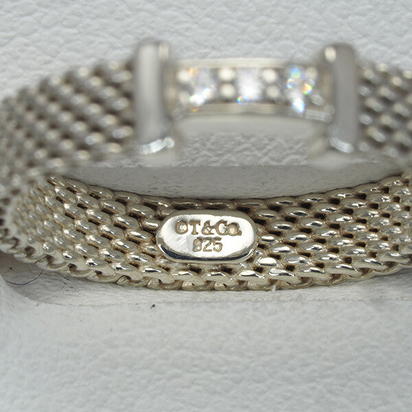 Tiffany&Co. Ring Somerset Diamond Us6 925