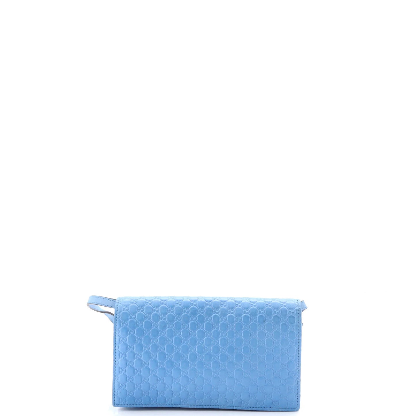 Gucci Wallet On Strap Microguccissima Leather