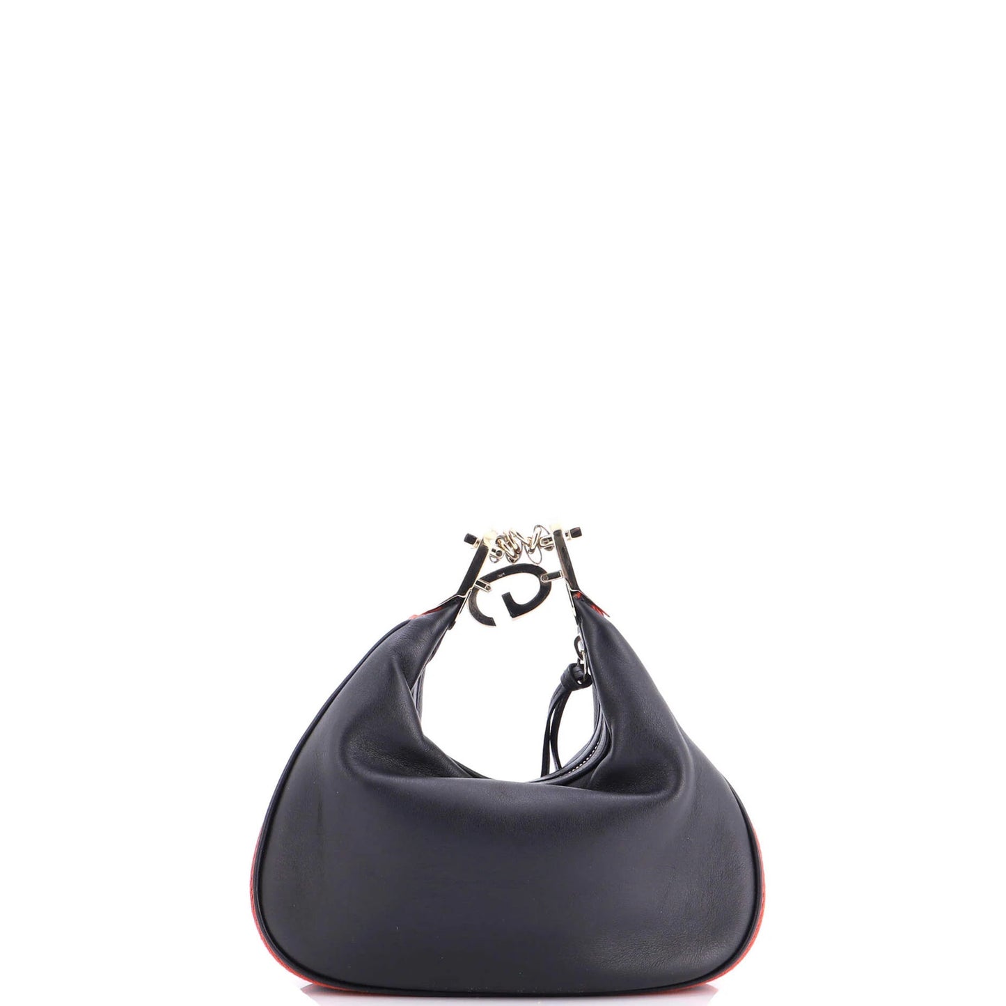 Small Gucci Attache Shoulder Bag Leather