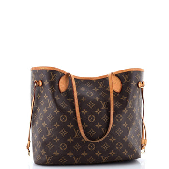 Louis Vuitton Neverfull Nm Tote Monogram Canvas Mm