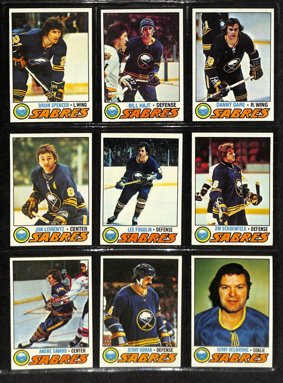 1977-78 Topps Hockey Cards Complete Set (1-264)
