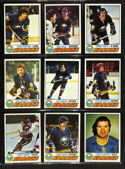 1977-78 Topps Hockey Cards Complete Set (1-264)