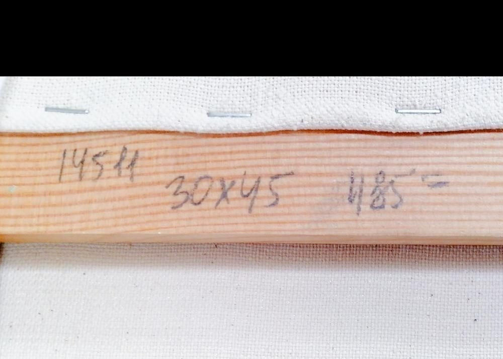 Sergey Avdeev (1984-) Russian Oil Painting "Departure" 2017 Signed, Framed