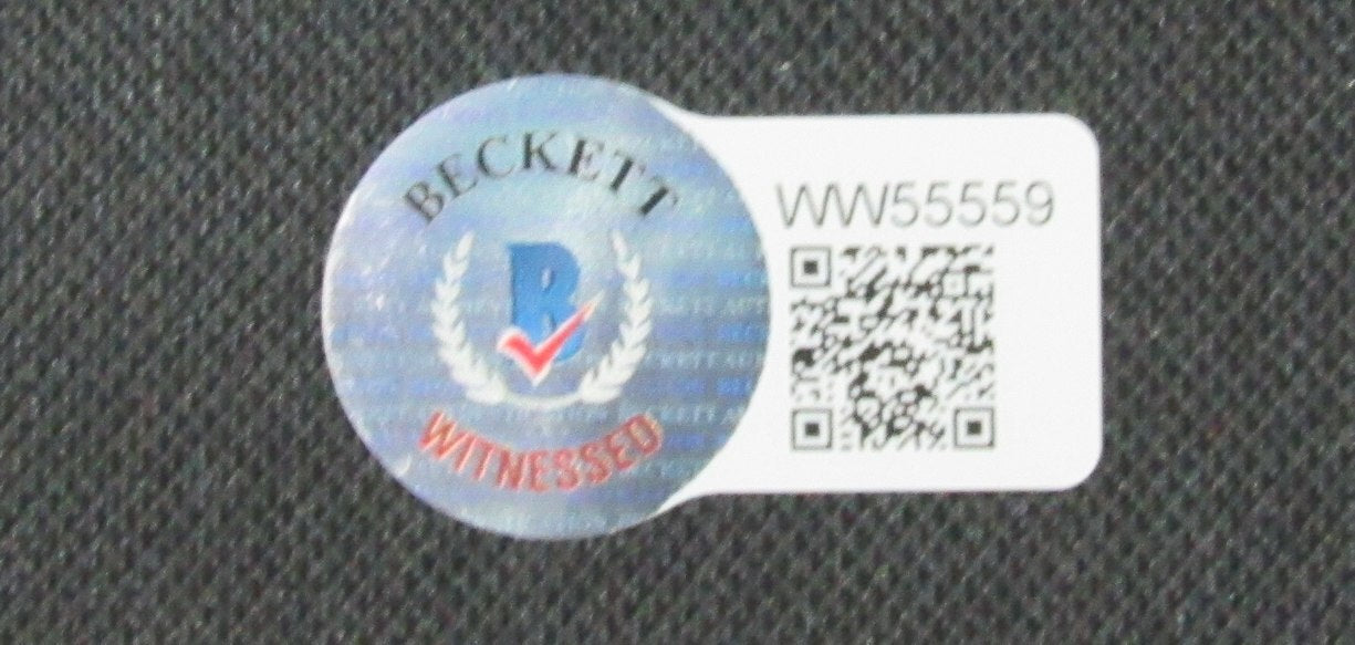 Terry Bradshaw Hof Signed White Custom Football Jersey Steelers Beckett 186190