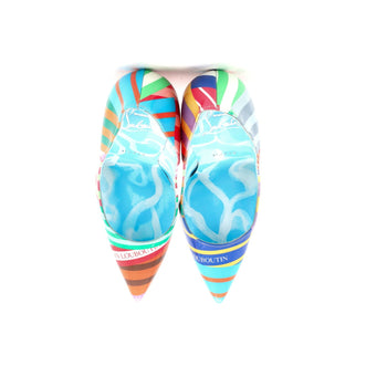 Christian Louboutin Women'S So Kate Pumps Printed Patent 120