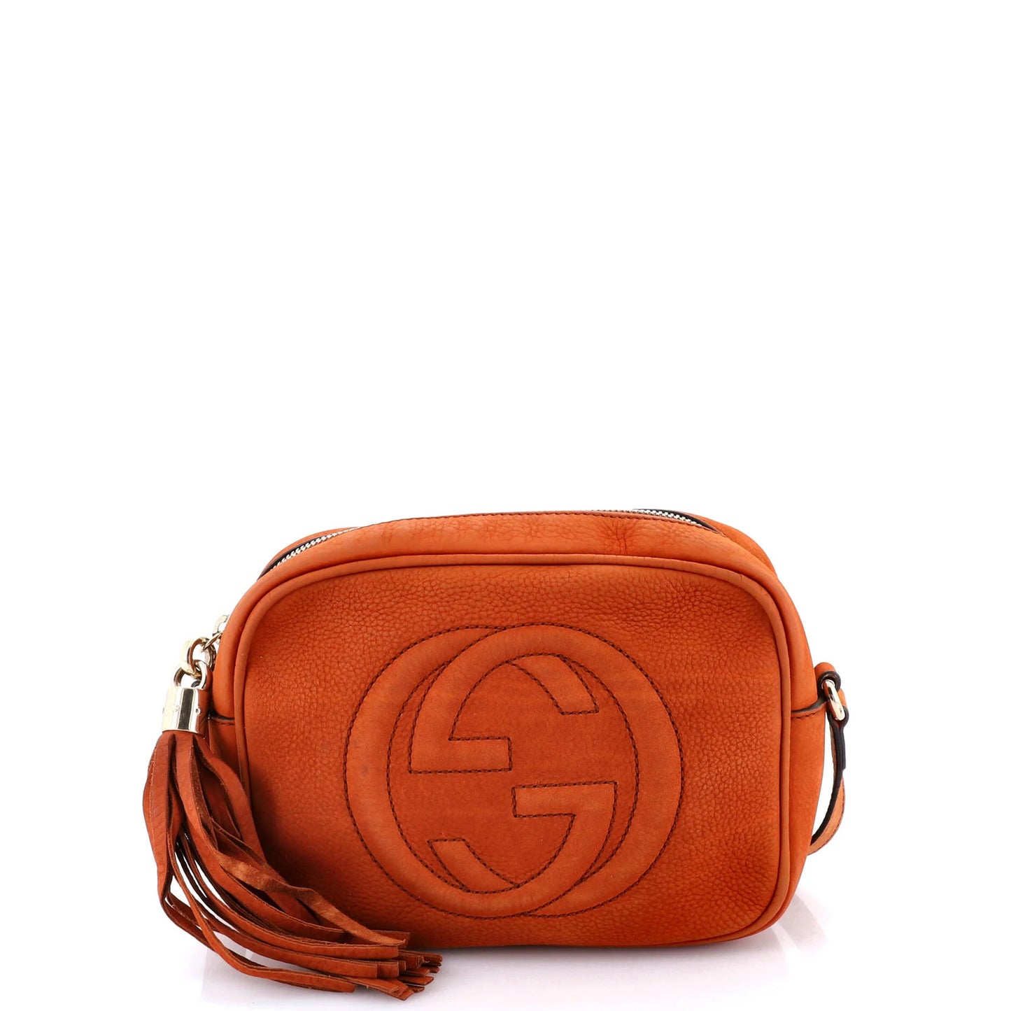Gucci Soho Disco Crossbody Bag Nubuck Small